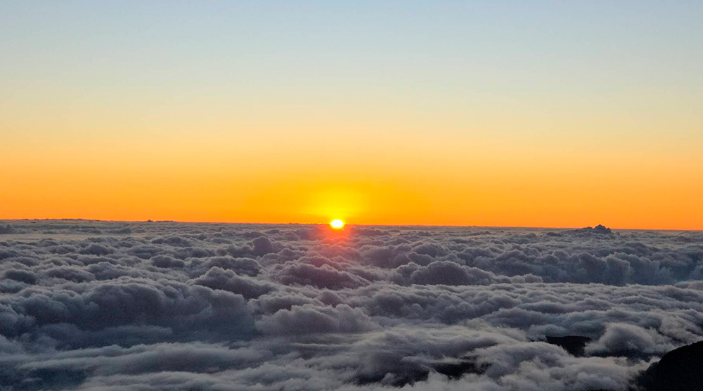 Colchón de nubes - Tres Cruces
