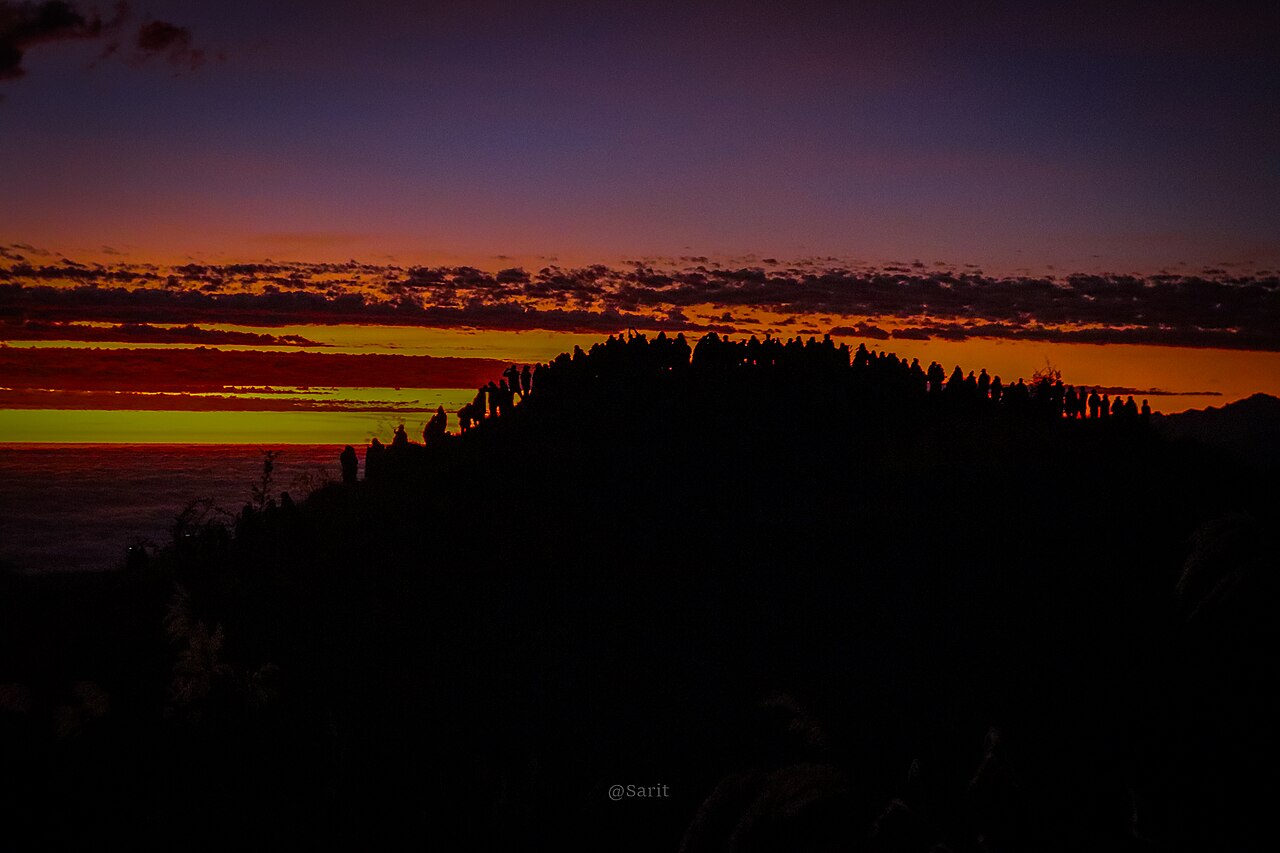 Amanecer en el mirador Tres Cruces