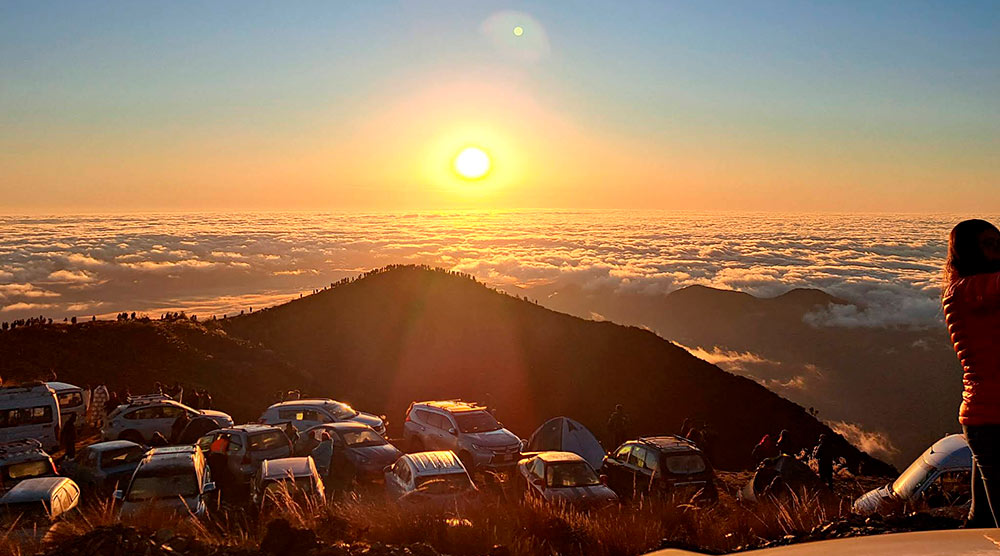 Amanecer en Tres Cruces